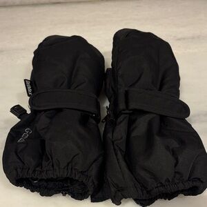 Gordini unisex black Insulated infants Winter Mittens size L